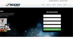 Desktop Screenshot of boostwebseo.com